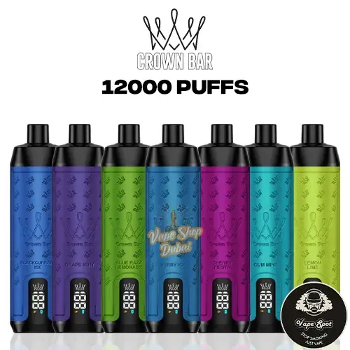 AL-FAKHER-CROWN-BAR-12000-PUFFS-DISPOSABLE.webp AL FAKHER 12000 PUFFS DISPOSABLE - Image 1