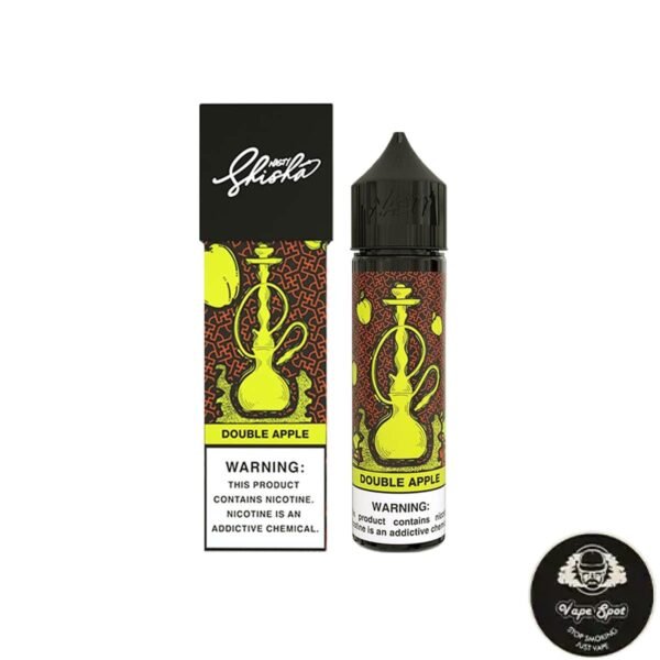 DOUBLE APPLE BY NASTY SHISHA E-LIQUID 60ML