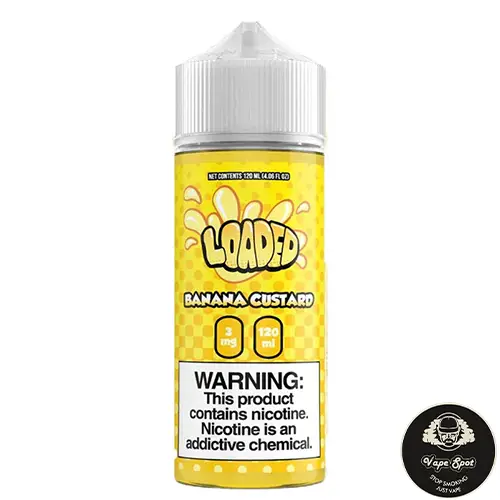 Loaded Banana custard E-liquid 120ml