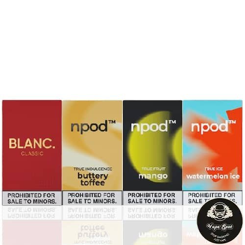Npod-prefilled-pods-min.jpg NPOD GO PRE-FILLED FLAVORS - Image 1