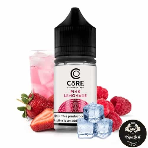 Pink-Lemonade-Salt-by-Core-Dinner-Lady-30ml.jpg PINK LEMONADE SALT BY CORE DINNER LADY 30ML - Image 1