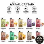VABAR CAPTAIN DISPOSABLE VAPE IN DUBAI 6000 PUFFS