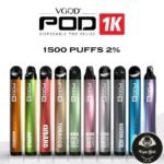 BUY VGOD POD 1K 1500 PUFFS 20MG DISPOSABLE VAPE