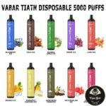 VABAR TITAN DUBAI DISPOSABLE VAPE 5000PUFFS
