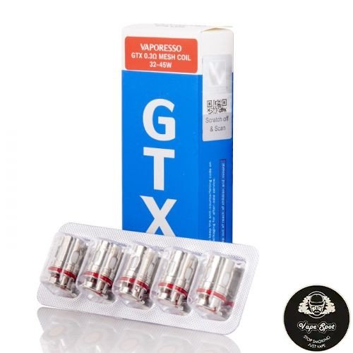 AUTHENTIC VAPORESSO GTX REPLACEMENT COILS DUBAI (5pcs) - Image 2