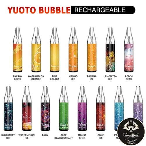 Yuoto_Bubble_Disposable_Vape_Dubai.jpg YUOTO BUBBLE DISPOSABLE VAPE 4000 PUFFS - Image 1
