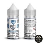 BLUE RASPBERRY ICE - I LOVE SALTS - MAD HATTER JUICE - 30ML - Image 2