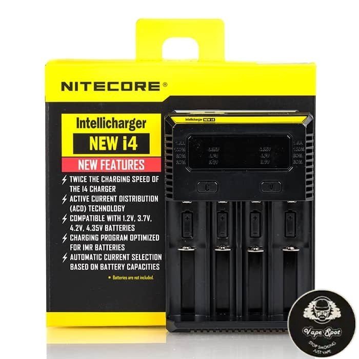 NITECORE I4 BATTERY CHARGER V2 (4-BAY) - Image 4