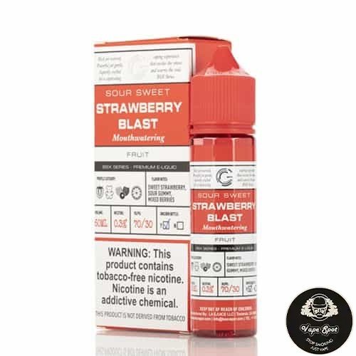 BASIX STRAWBERRY BLAST BY GLAS 60ML - Image 1