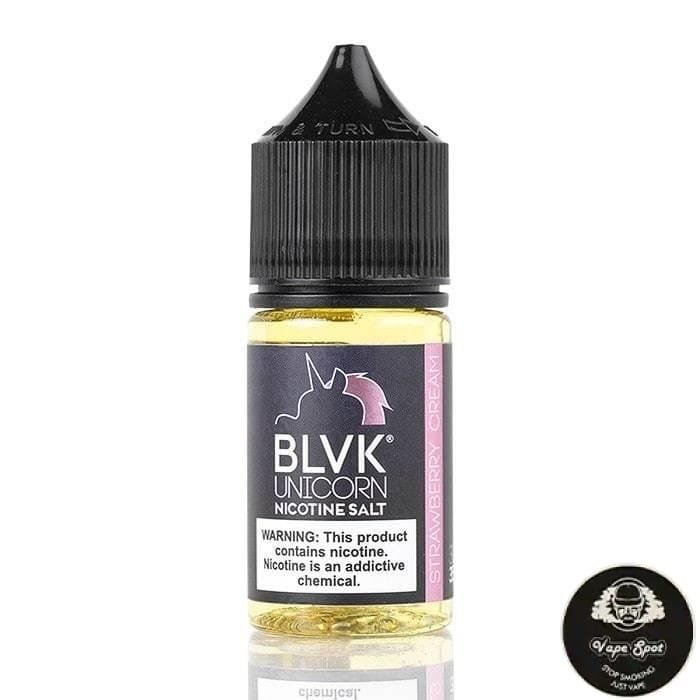 STRAWBERRY CREAM NICOTINE SALT - BLVK UNICORN - 30ML - Image 1